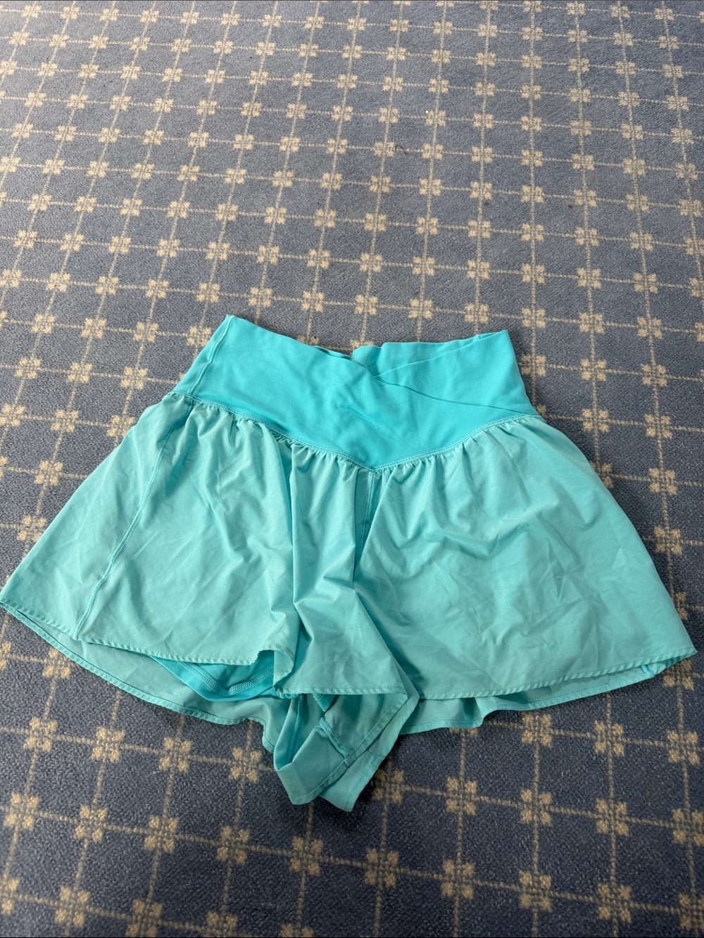 aerie Aqua/Turquoise Skort Shorts